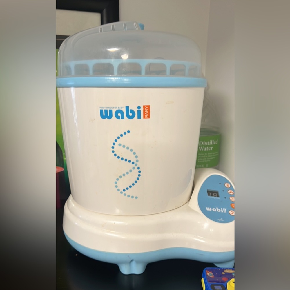 Wabi baby sterilizer  great to have at home.